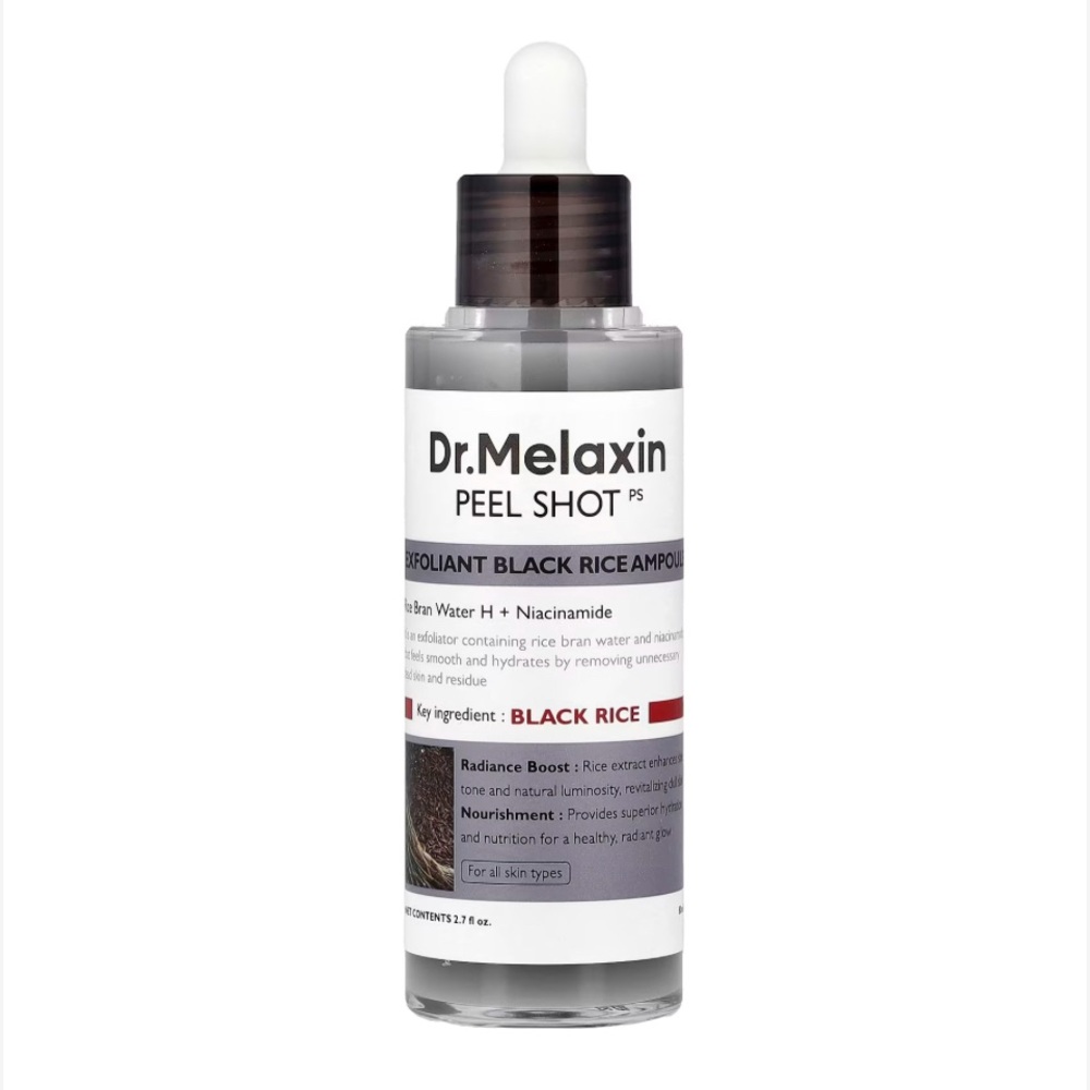Dr. Melaxin Peel Shot Exfoliant Black Rice